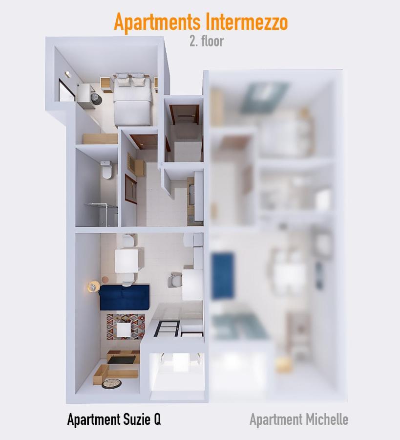 Apartment Suzie Q - Intermezzo With Sea View Rabac Luaran gambar
